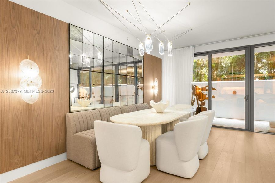 Furnished interior view inside a new home in , Bay Harbor Islands (Image 29).