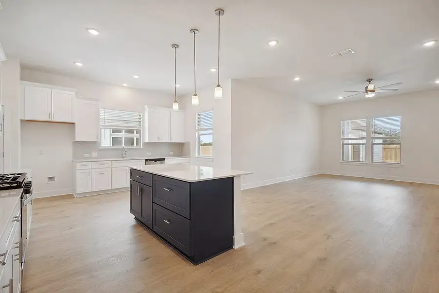 Furnished interior view inside a new home in Sage Hollow, Kyle (Image 5). Furnished interior view inside a new home in Sage Hollow, Kyle (Image 5).