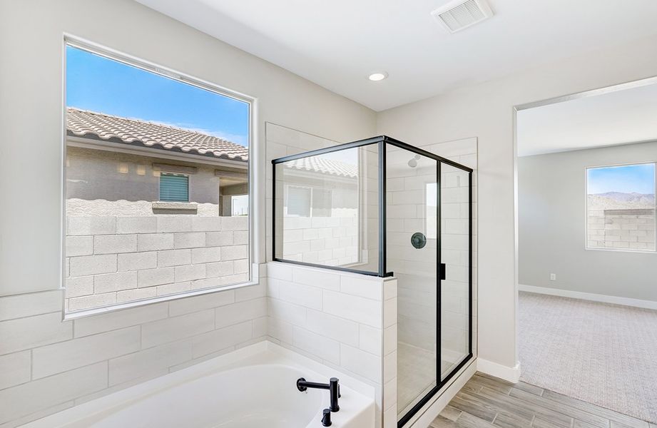 Representative furnished interior of a home built from the Castillo Series - Clover by Brightland Homes in Castillo at Anderson Parc, Buckeye (Image 17). Representative furnished interior of a home built from the Castillo Series - Clover by Brightland Homes in Castillo at Anderson Parc, Buckeye (Image 17).