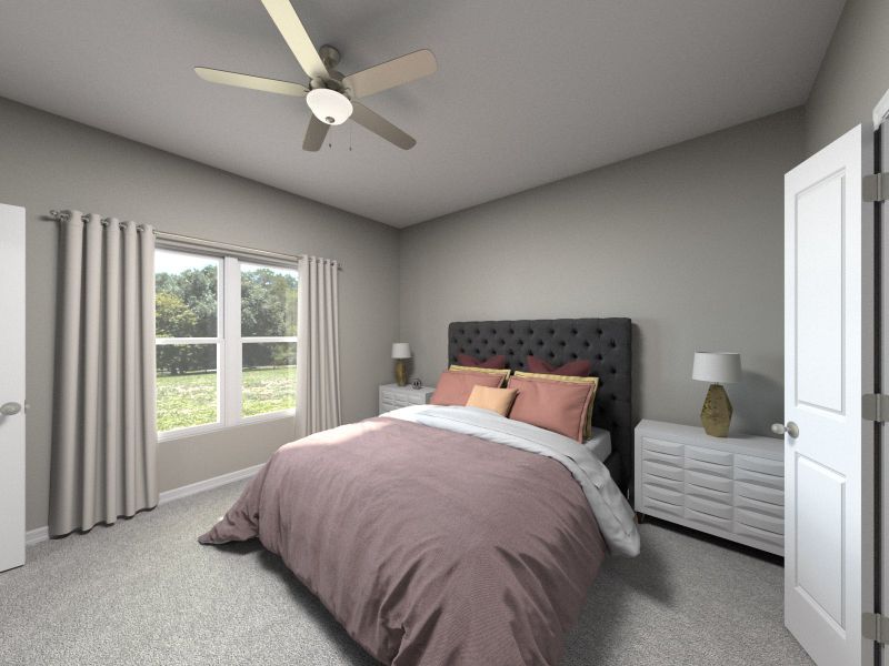 Furnished interior view inside a new home in Butler Farms - Americana Collection, Liberty Hill (Image 6). Furnished interior view inside a new home in Butler Farms - Americana Collection, Liberty Hill (Image 6).