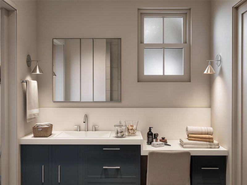 Furnished interior view inside a new home in , Austin (Image 15).