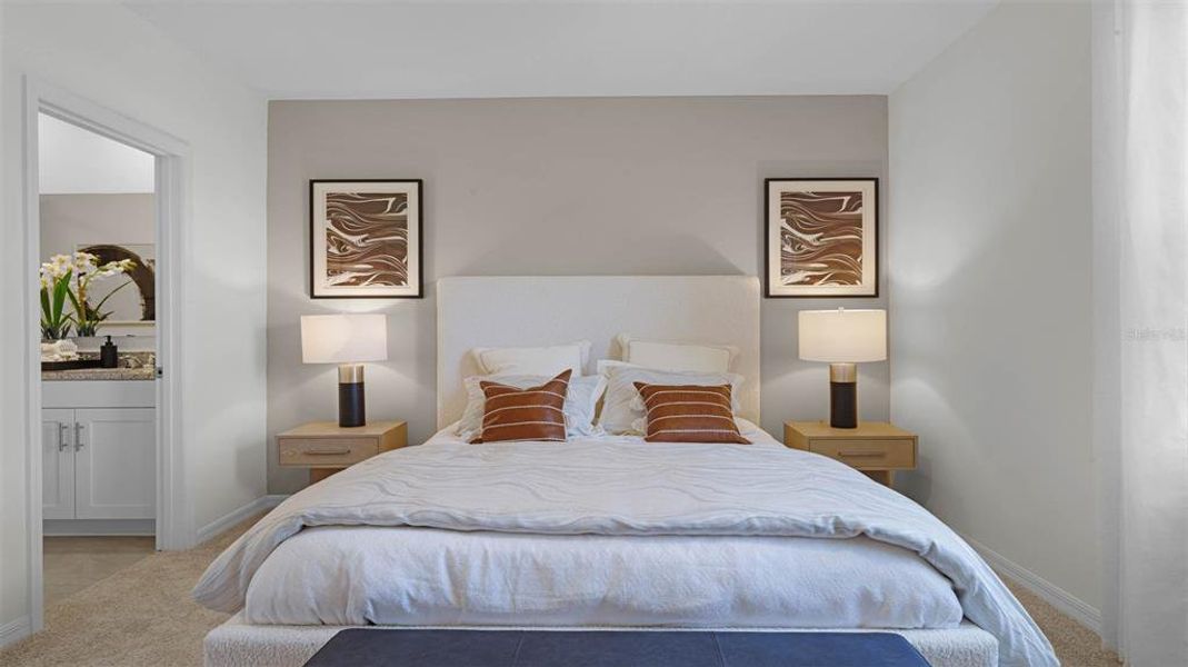 Furnished interior view inside a new home in , St. Cloud (Image 4).