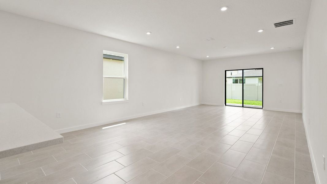 Representative furnished interior of a home built from the Flagler by DRB Homes in Grasslands West, Lakeland (Image 22).