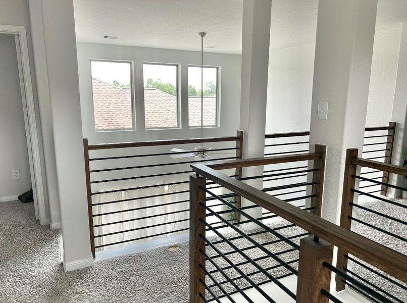 Spacious, unfurnished interior of a new home in Bluebonnet Village, Bellville (Image 23). Spacious, unfurnished interior of a new home in Bluebonnet Village, Bellville (Image 23).