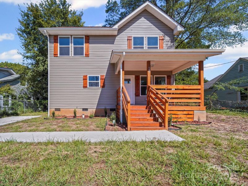 Front exterior of a new home in , Chester, SC, highlighting curb appeal (Image 15).