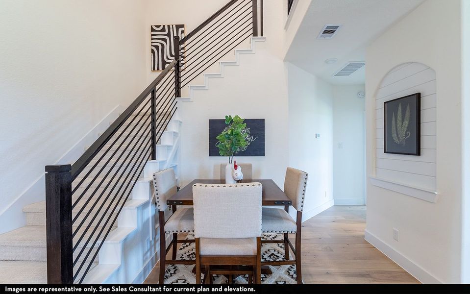 Furnished interior view inside a new home in Wildrye, Waller (Image 8).
