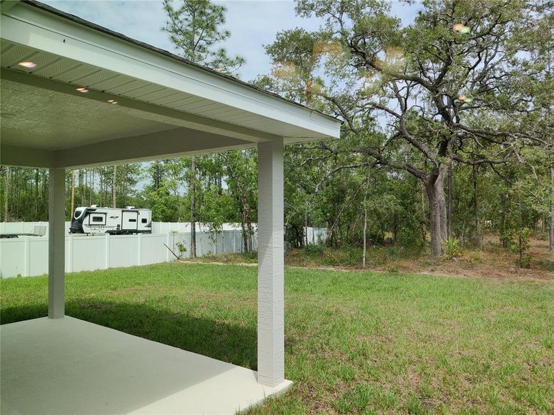 Exterior details and patio area of a home in Royal Highlands, Weeki Wachee (Image 2). Exterior details and patio area of a home in Royal Highlands, Weeki Wachee (Image 2).