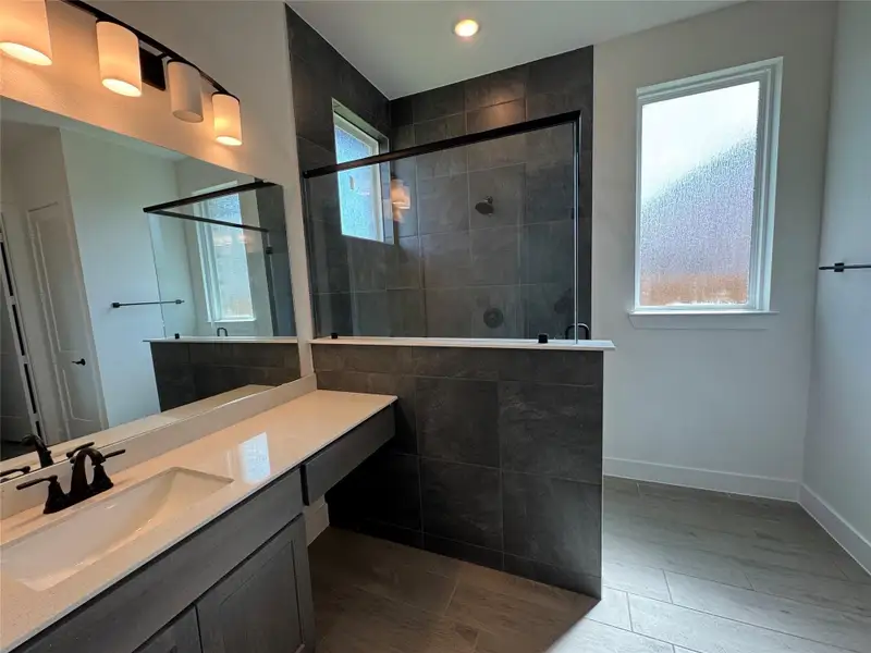 Furnished interior view inside a new home in The Trails, New Caney (Image 11). Furnished interior view inside a new home in The Trails, New Caney (Image 11).