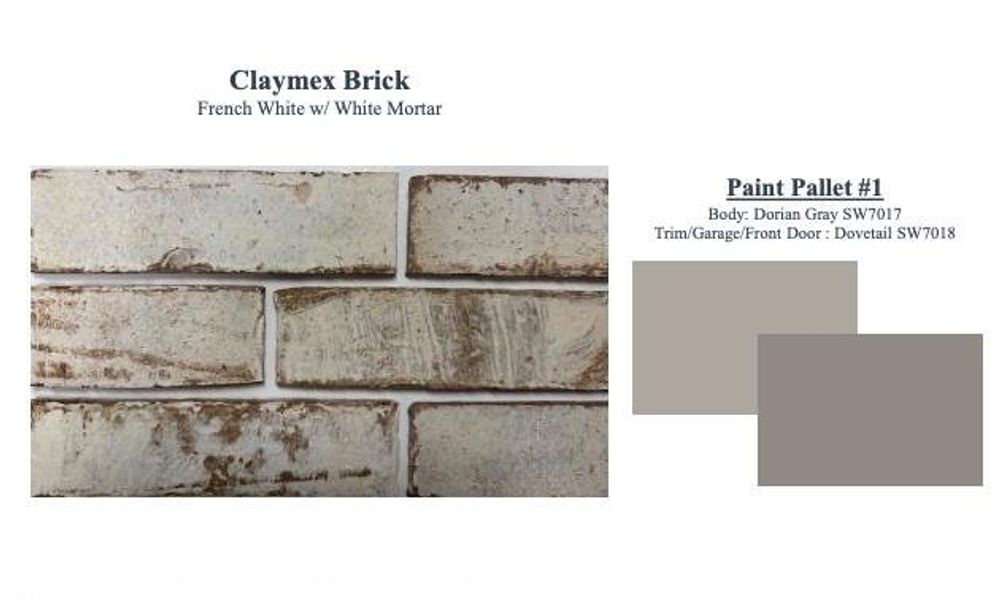 Sample of building materials used in homes in Windcress, Cove (Image 5).