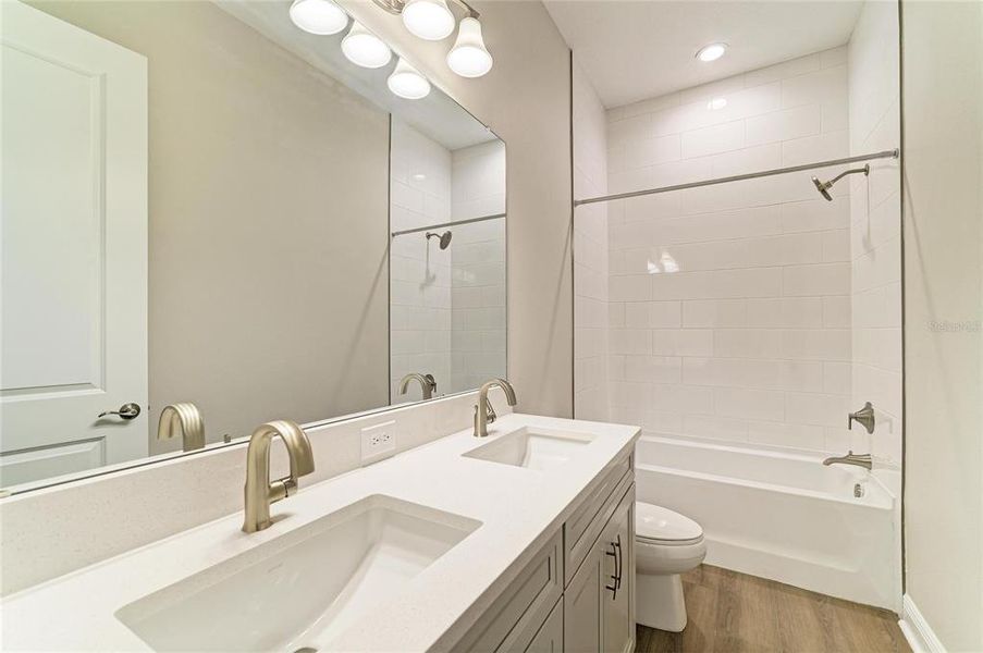 Furnished interior view inside a new home in Hidden Lakes, Brandon (Image 6).