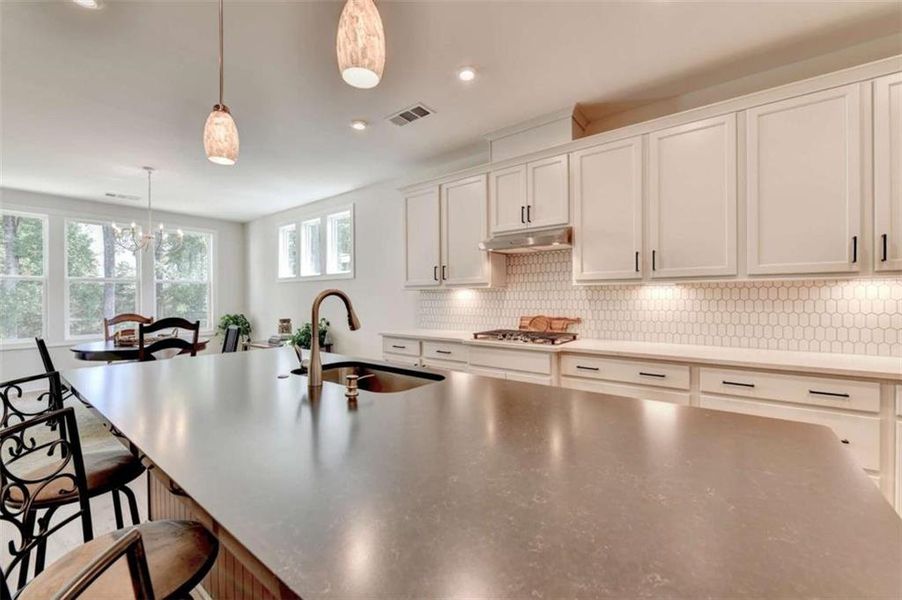 Furnished interior view inside a new home in , Hoschton (Image 5).