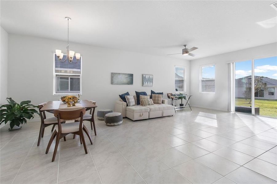 Furnished interior view inside a new home in , Davenport (Image 3).
