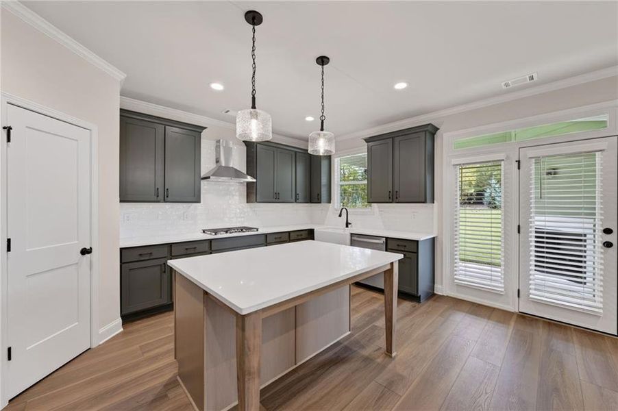 Furnished interior view inside a new home in , Loganville (Image 8).