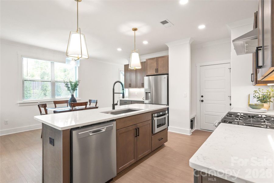 Furnished interior view inside a new home in , Charlotte (Image 11). Furnished interior view inside a new home in , Charlotte (Image 11).