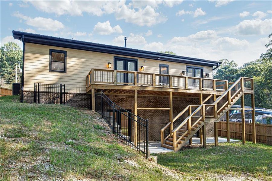 Front exterior of a new home in , Forest Park, GA, highlighting curb appeal (Image 1). Front exterior of a new home in , Forest Park, GA, highlighting curb appeal (Image 1).