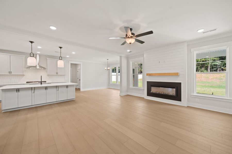 Spacious, unfurnished interior of a new home in Fiddler's Ridge, Advance (Image 17).