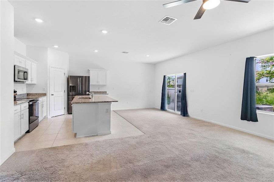 Furnished interior view inside a new home in Belair Place, Sanford (Image 8).
