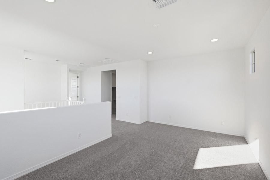 Representative unfurnished interior of a home built from the Triumph by Taylor Morrison in Artisan at Asante Encore Collection, Surprise (Image 17). Representative unfurnished interior of a home built from the Triumph by Taylor Morrison in Artisan at Asante Encore Collection, Surprise (Image 17).