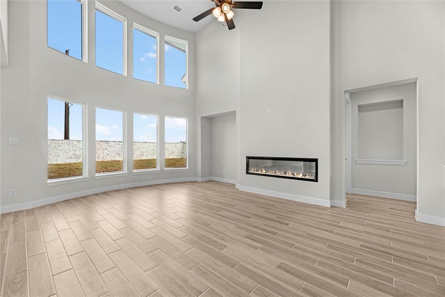 Spacious, unfurnished interior of a new home in Austin Point, Richmond (Image 17).