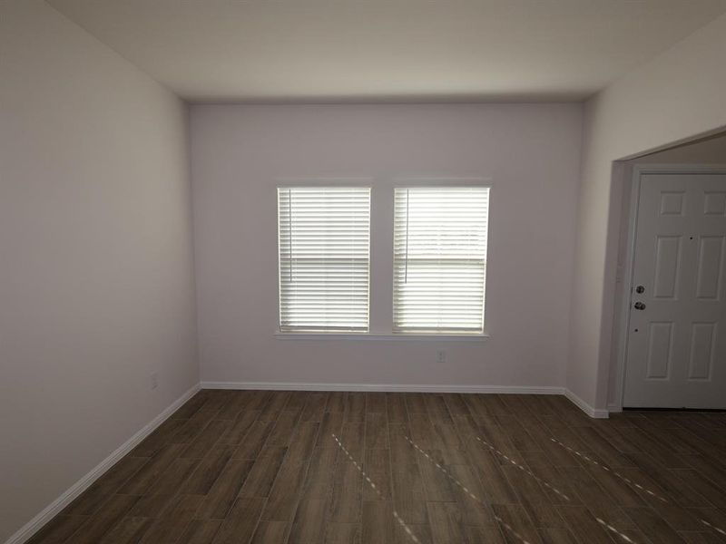 Spacious, unfurnished interior of a new home in The Preserve, Justin (Image 12).