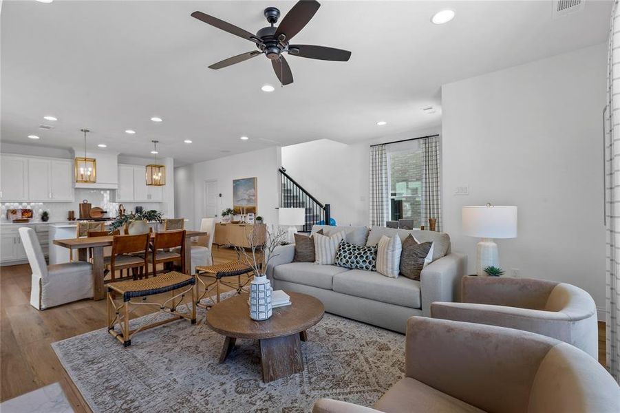 Furnished interior view inside a new home in Karis, Crowley (Image 26).