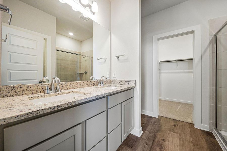 Furnished interior view inside a new home in Eastwood at Sonterra, Jarrell (Image 9).