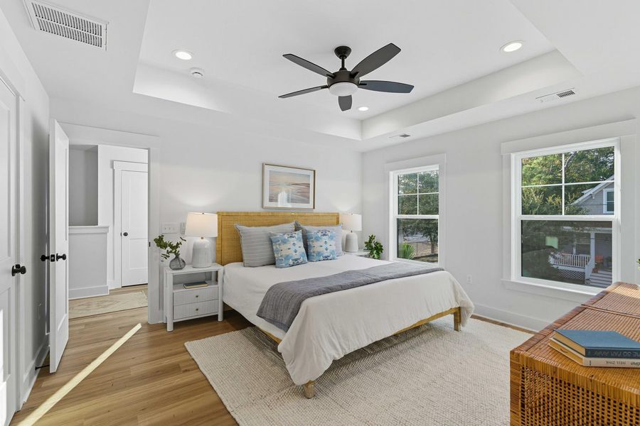 Furnished interior view inside a new home in , Charleston (Image 3).