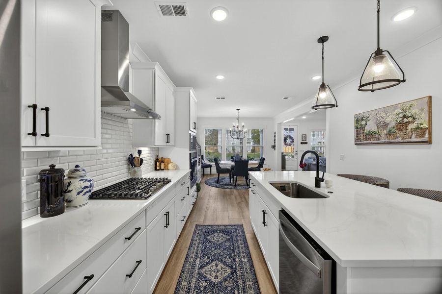 Furnished interior view inside a new home in Pineland Village, Summerville (Image 10).
