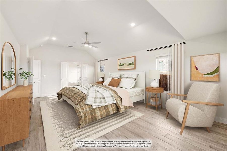 Furnished interior view inside a new home in Sonoma Verde, McLendon-Chisholm (Image 6).