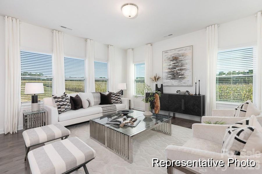 Furnished interior view inside a new home in Eagles Crest, Pageland (Image 11). Furnished interior view inside a new home in Eagles Crest, Pageland (Image 11).