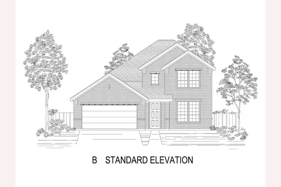 Representative rendering of the exterior for the Edgecliff F by First Texas Homes (Image 11).