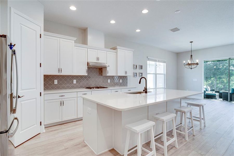 Furnished interior view inside a new home in , Kissimmee (Image 7).