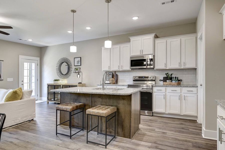 Furnished interior view inside a new home in The Grove at Kennesaw Farms, Gallatin (Image 5).