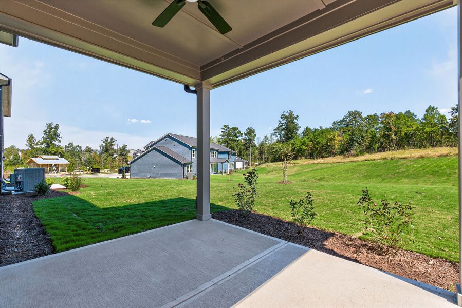 Representative exterior details of a home built from the The Kipling by David Weekley Homes in Serenity - The Village Collection, Fuquay Varina (Image 3).