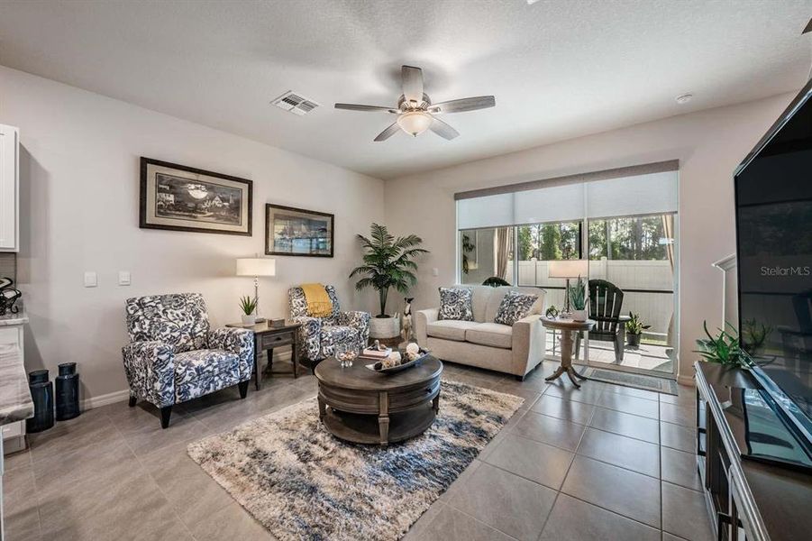 Furnished interior view inside a new home in Azalea Shores, Largo (Image 15).