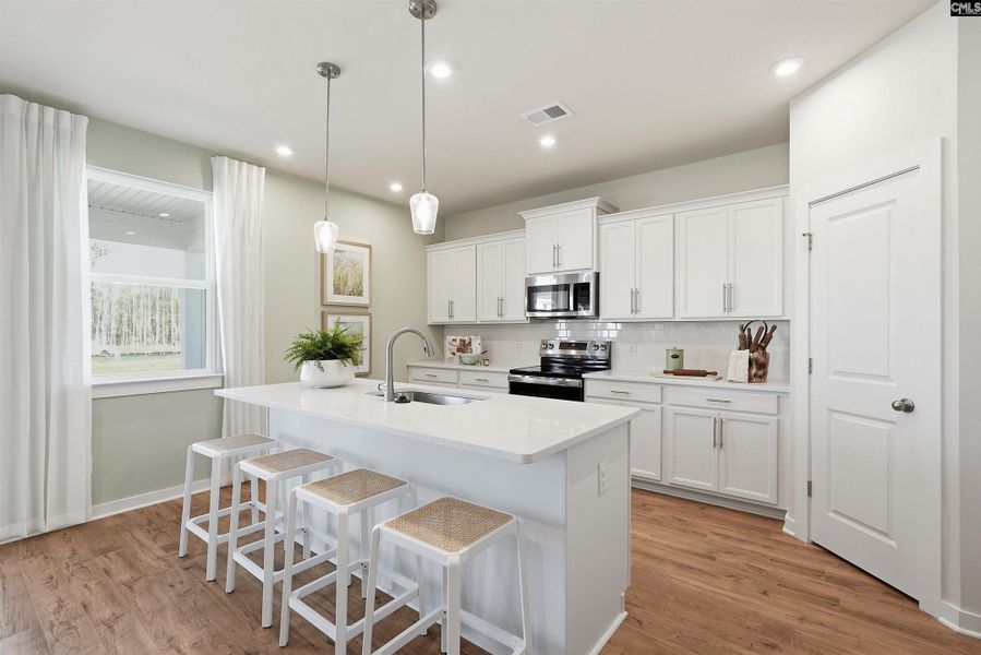 Furnished interior view inside a new home in Boykin Hills, Chapin (Image 7).