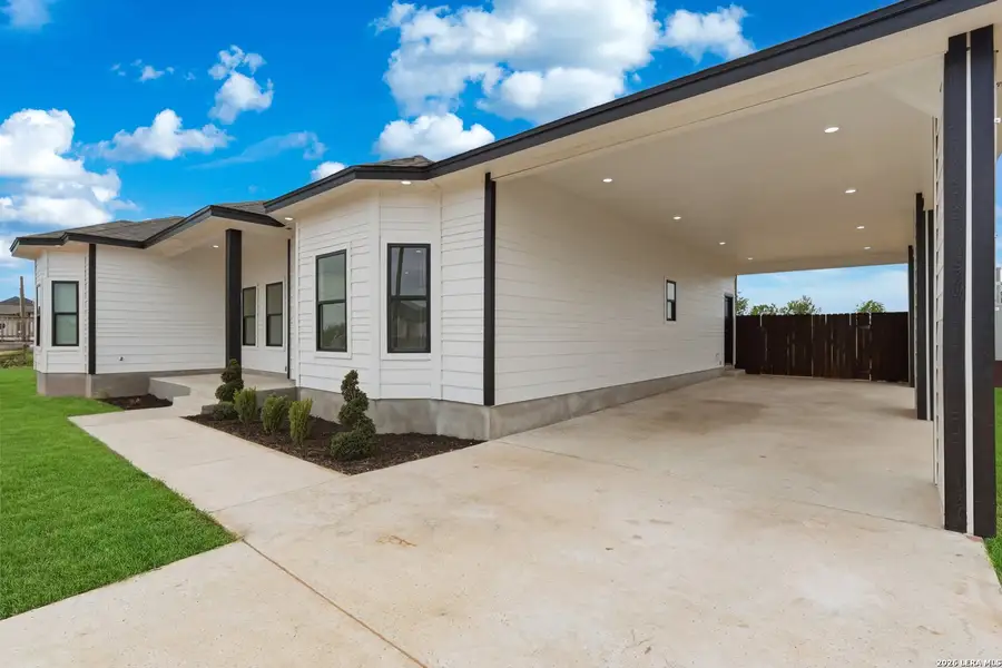 Exterior details and patio area of a home in , Atascosa (Image 2). Exterior details and patio area of a home in , Atascosa (Image 2).