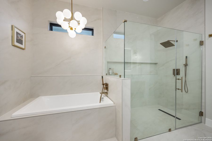 Furnished interior view inside a new home in , San Antonio (Image 42).