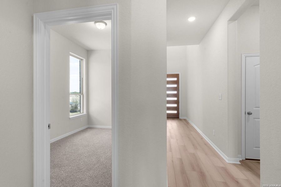 Spacious, unfurnished interior of a new home in Stream Waters, Seguin (Image 29). Spacious, unfurnished interior of a new home in Stream Waters, Seguin (Image 29).