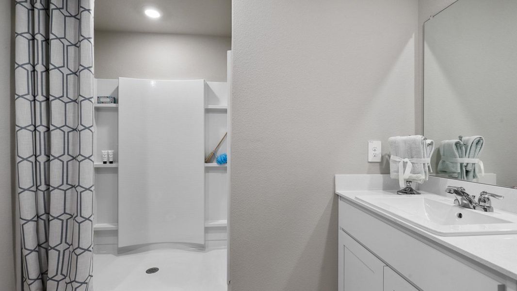 Furnished interior view inside a new home in Orchard Village, Fort Worth (Image 30).