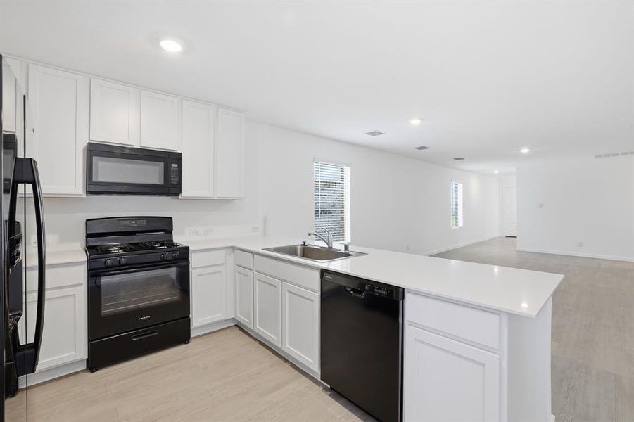 Furnished interior view inside a new home in Falcon Heights, Forney (Image 8).