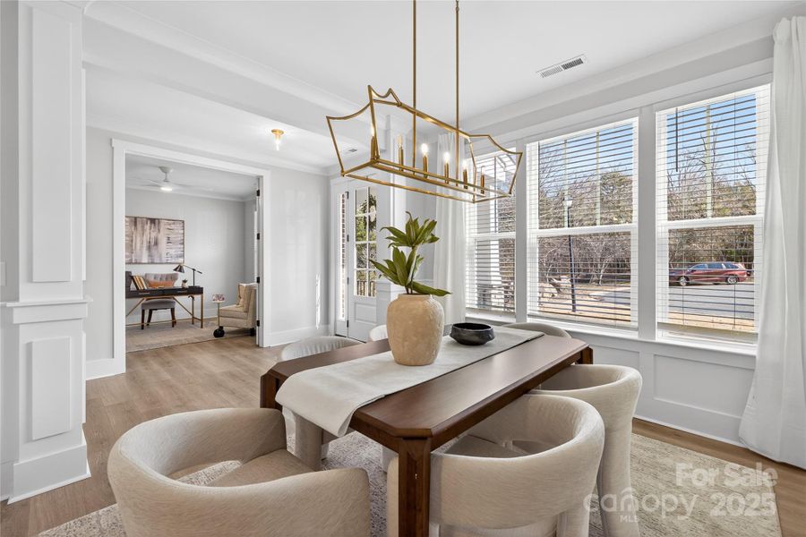 Furnished interior view inside a new home in , Rock Hill (Image 34).