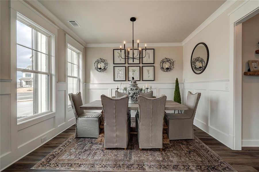 Furnished interior view inside a new home in Summerlin, Winder (Image 11). Furnished interior view inside a new home in Summerlin, Winder (Image 11).