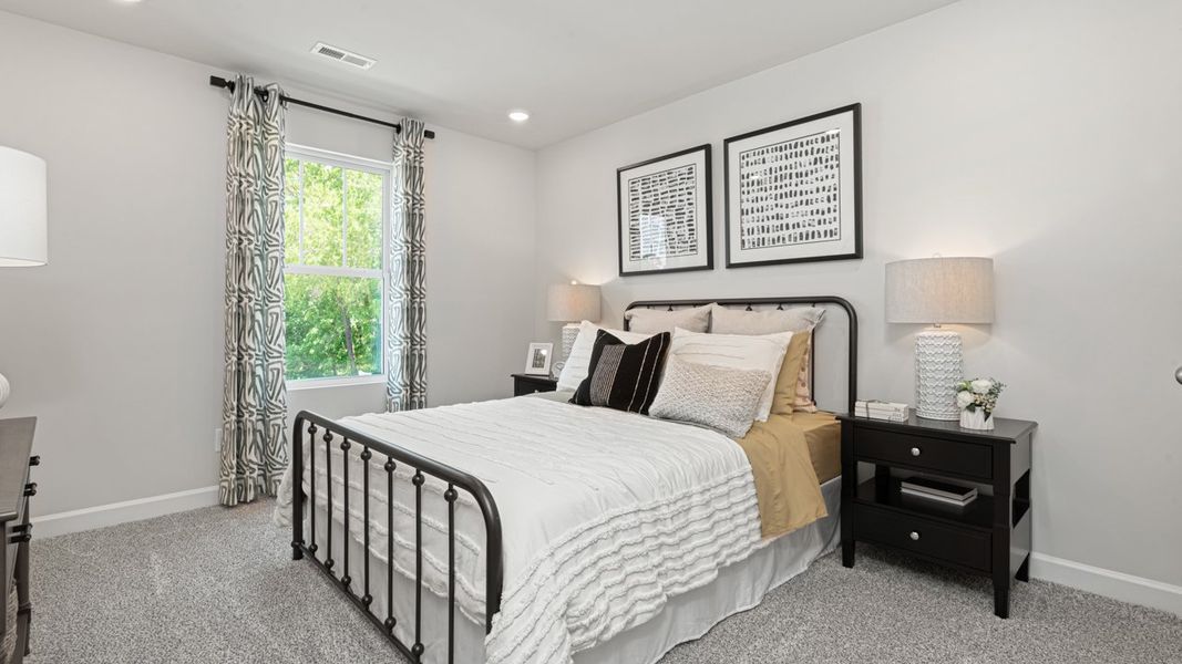 Representative furnished interior of a home built from the Johnson by Meritage Homes in Riverwood Farm, Piedmont (Image 6).