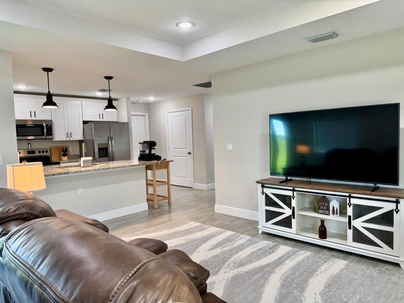 Furnished interior view inside a new home in , Okeechobee (Image 8).