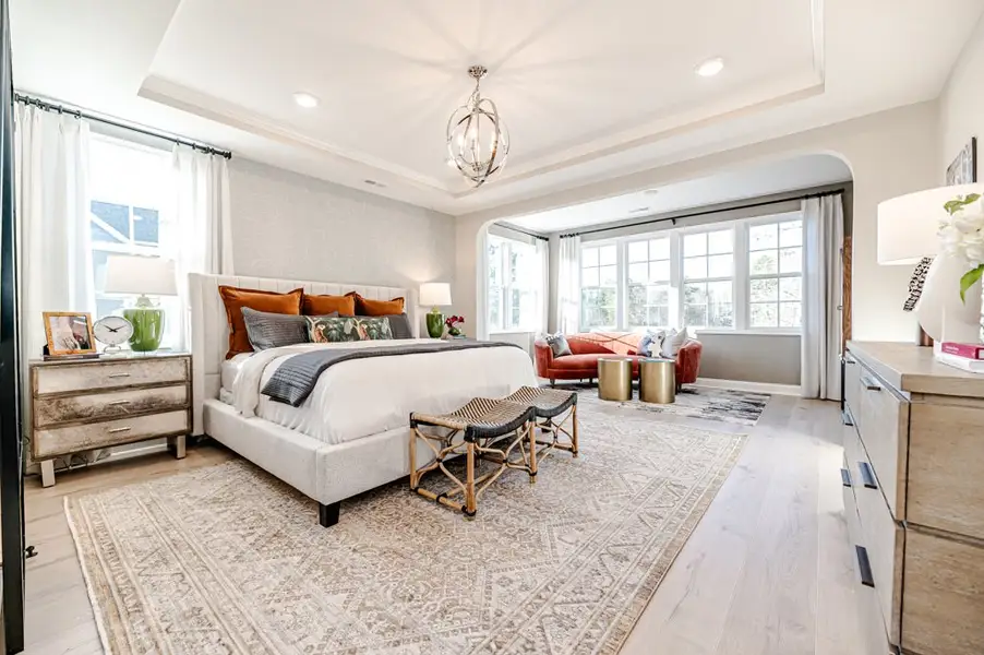 Representative furnished interior of a home built from the Biltmore by McKee Homes in Terrapin, Leland (Image 9).