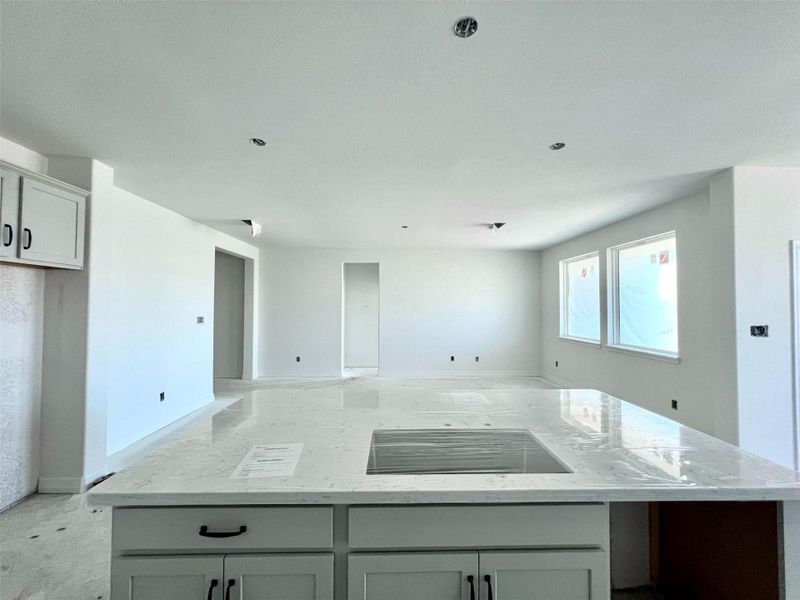 Actual progress of your home.