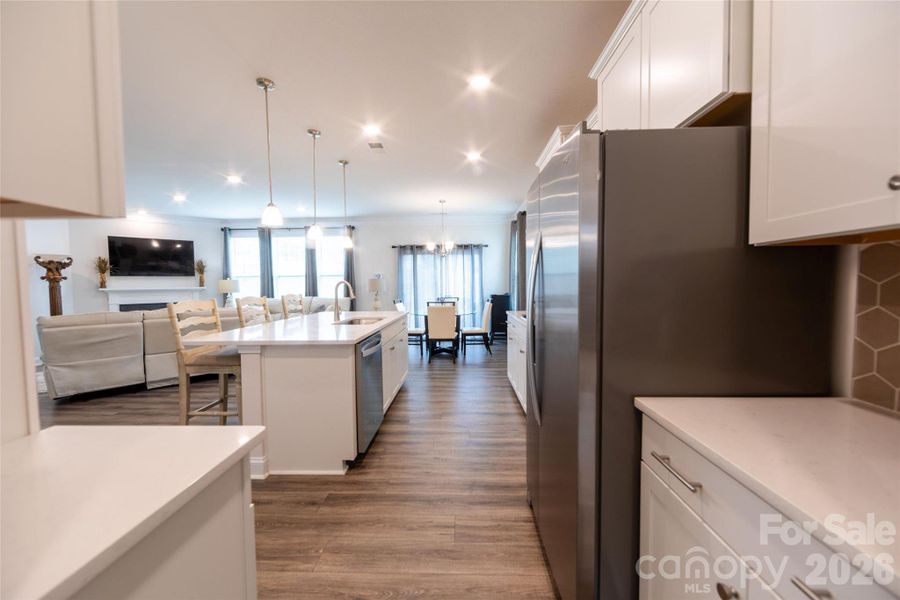 Well-appointed kitchen.