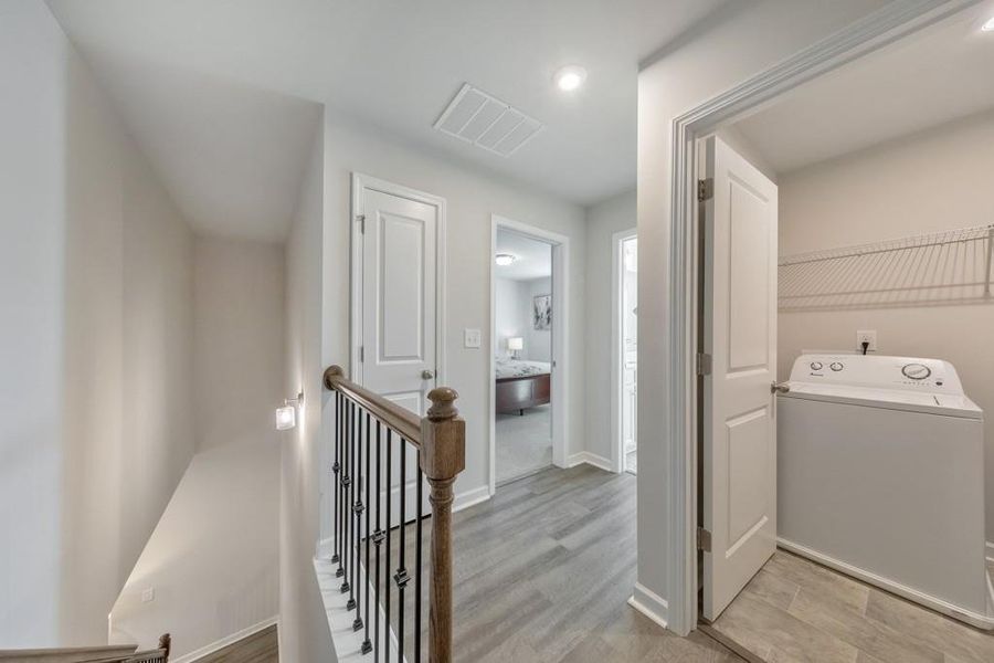 Furnished interior view inside a new home in Old Lost Mountain Estates, Powder Springs (Image 36).