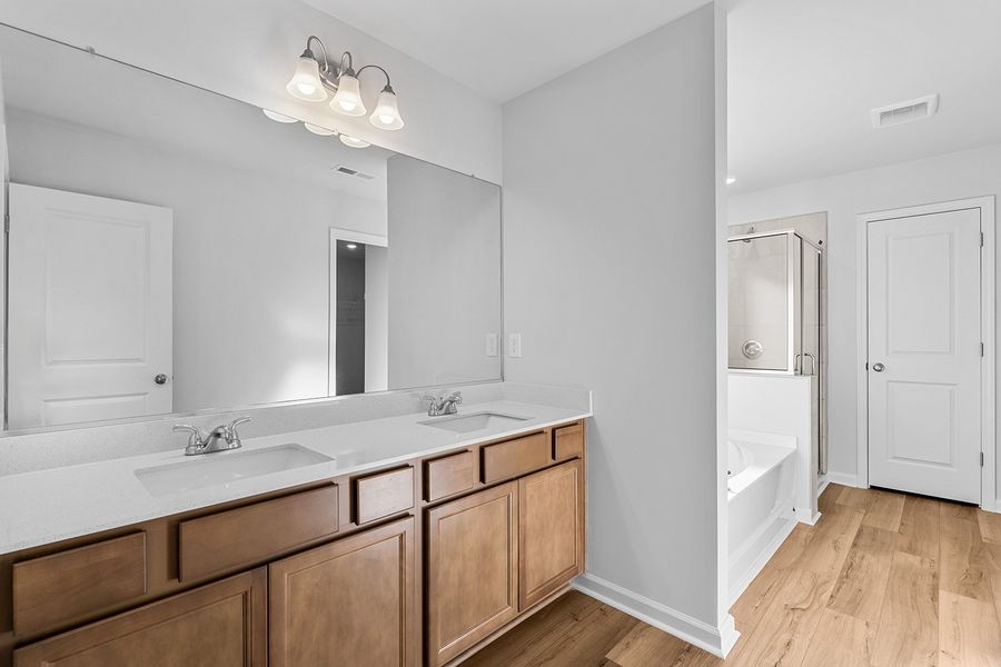 Furnished interior view inside a new home in Bell West, Kernersville (Image 17).